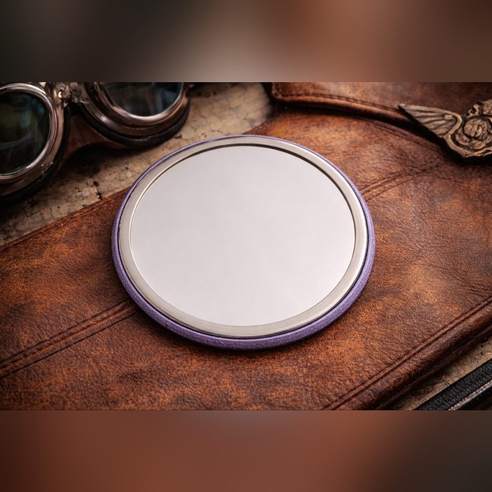 South African Air Airways Amenity Pocket Lipstick Mirror View 2